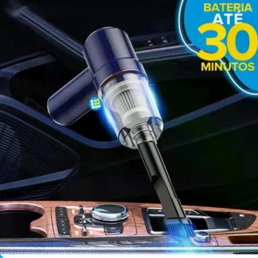 Imagem de Kit 2 Portátil Aspirador De Pó Vertical Bivolt Usb Recarregável - Home