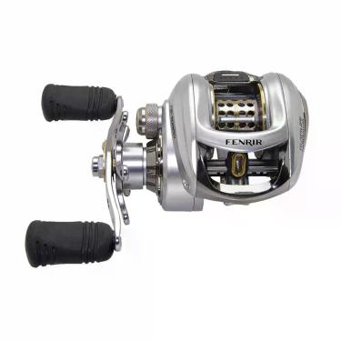 Imagem de Carretilha para Pesca Fenrir 10r 7.1:1 9 Rolamentos + 1 Guia em Titânio Grafite Maruri Fishing