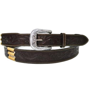 Imagem de Cinto Masculino Dawson Country Charroa Cafe, Marrom, Escuro, 130