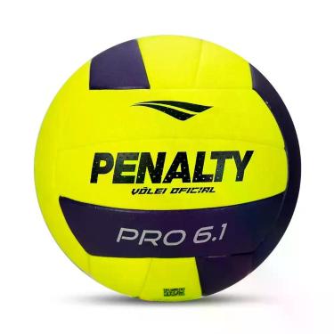 Imagem de Bola de Volei Penalty 6.1 Profissional, ÚNICO, Amarelo