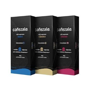 Imagem de 30 Cápsulas para Máquinas Nespresso, Café Cafezale