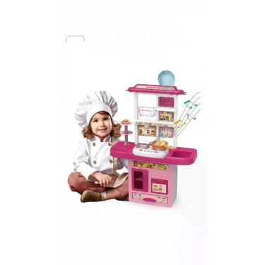 Imagem de Cozinha Infantil com Água e Som Rosa - Congratulations Store