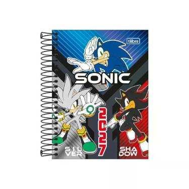 Imagem de Agenda Espiral Diária Sonic 2027 Tilibra Cor 2, Cor 2