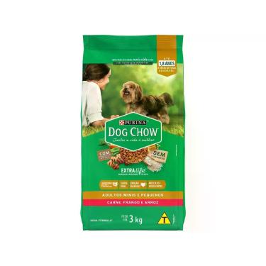 Imagem de Ração Premium para Cachorro Dog Chow ExtraLife - Adulto Carne Frango e