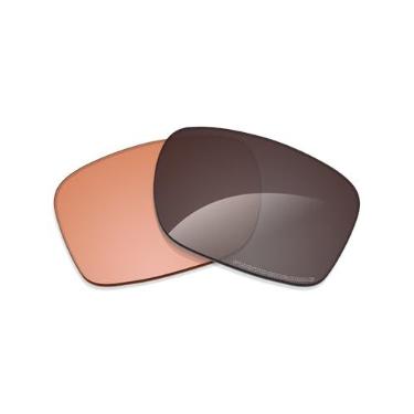 Imagem de Alphax Lentes de reposição Adapt Orange fotocromáticas não polarizadas para óculos de sol Maui Jim Dragons Teeth MJ811