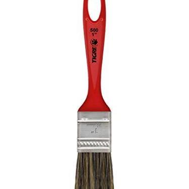 Imagem de Trincha Simples Cerda Gris, Tigre 60500004, Vermelho, 1"