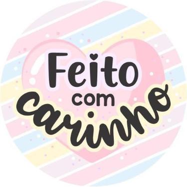 Imagem de 50 Adesivos Personalizados 4x4 Com Recorte Confeitaria Doces 01 - Cane