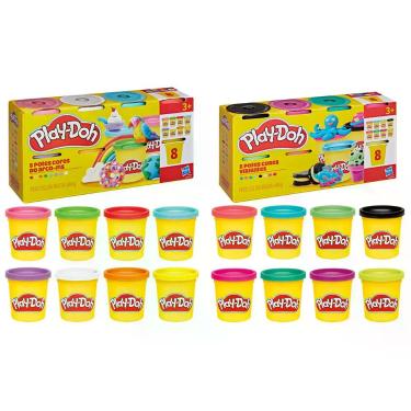 Imagem de Kit Massinha Play-Doh Arco-íris - Hasbro, Colorido