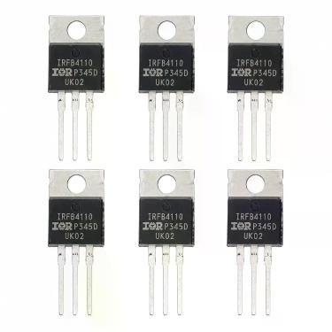 Imagem de 6 Transistor IRFB4110 MOSFET TO-220 100V 180A Canal N - Silangroup