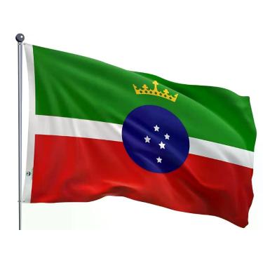 Imagem de Bandeira do Município de Pindamonhangaba Uma Face Estampada Tamanho 90