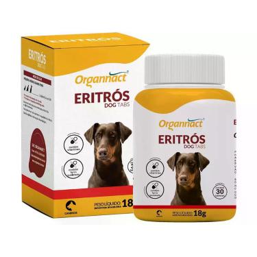 Imagem de Suplemento Organnact Eritrós Dog Tabs - para Cachorro 18g, 18g