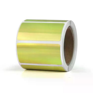 Imagem de Adesivos YIKIADA Gold Vinyl (2,5x5cm) - 200 Unidades - Autoadesivos