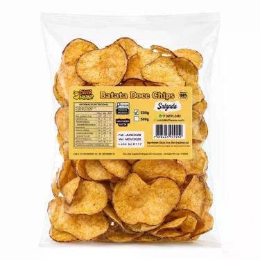 Imagem de Batata Doce Chips Salgada - 200g - Tutti Bananas