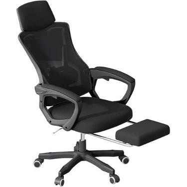 Imagem de Cadeira Gamer Design Estilo Gamer, Tecido Respirável, Design Ergonômico Com Apoio para Os Pés - Fox Racer