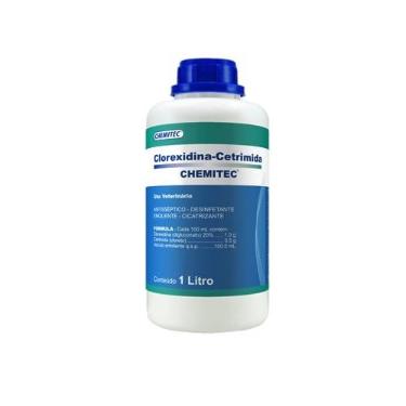 Imagem de CLOREXIDINA DESINFECTANTE 20% DESINFECTANTE DE OVOS 1 Litro