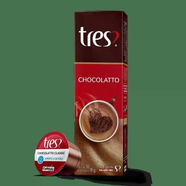 Imagem de Chocolate Quente Em Cápsula Chocolatto Tres Caixa 110g 10 Unidades - 3