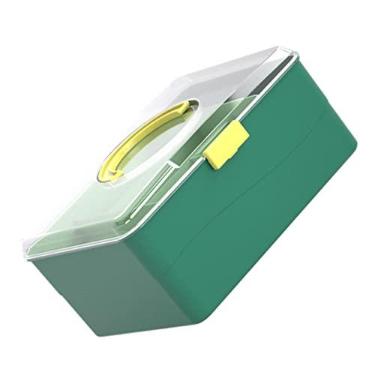 Imagem de DOITOOL Caixa De 1 Unidade Caixa De Remédios De Armazenamento De Plástico Armazenamento Seguro De Medicamentos Primeiros Socorros Vazios Viagem Caixa De Comprimidos Armazenar