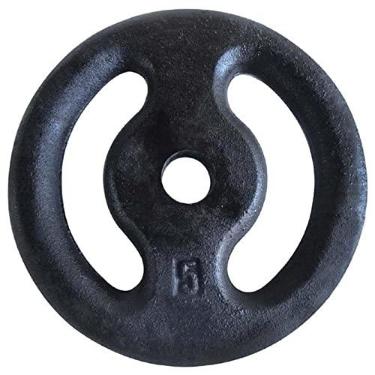 Imagem de Anilha Pintada Peso Academia Musculação 5 Kg