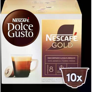 Imagem de Café em Cápsula Nescafé Dolce Gusto  10un  Encorpado