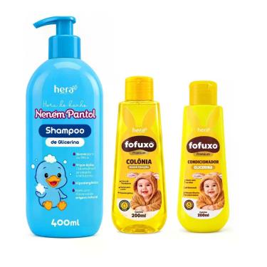 Imagem de Kit Bebe Shampoo Nenem Pantol 400ml Condicionador E Colonia - Hera