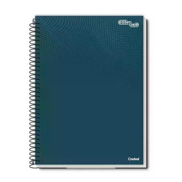 Imagem de Caderneta Espiral 1/8 Essenciale Colors Credeal Capa Dura com 80 Folha