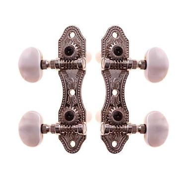 Imagem de Rozini Cavaquinho 18 Dentes Cromado Branco Pino Grosso