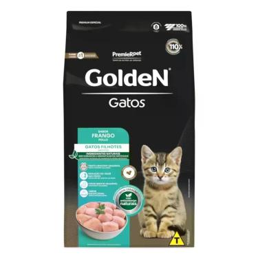 Imagem de Ração Golden Gatos Filhotes Sabor Frango 3 kg - Premier
