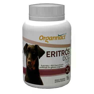 Imagem de Eritrós Dog Tabs Organnact 30 Tabletes, 18g