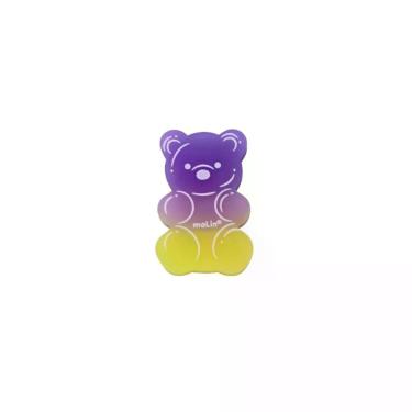 Imagem de Borracha Molin do Brasil Ursinho Love Perfumada com Aroma Suave para Material Escolar e Escritório Unidade Roxo