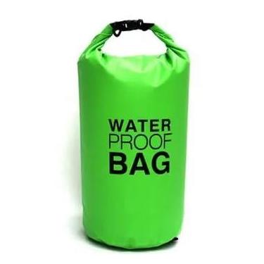 Imagem de Bolsa Mochila Impermeável Saco Estanque 20 Litros Camping Bag (Verde)