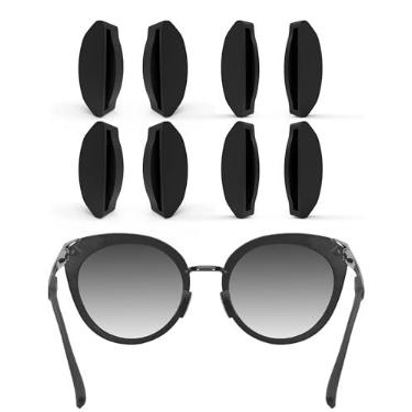 Imagem de ToughAsNails Almofadas de nariz de substituição para Oakley Frogskins Range OO9284/Frogskins Range XL OO9503/HSTN OO9242/HSTN Metal OO9279, Almofadas de nariz pretas e pretas, HSTN