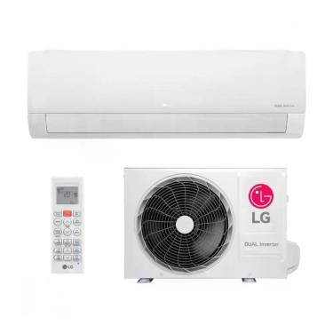 Imagem de Ar Condicionado Split Inverter LG Hi Wall DUAL Compact +AI 12000 BTUs 