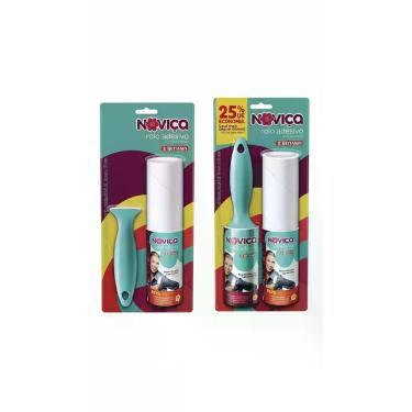 Imagem de Kit 2 Rolos Adesivos Tira Pelos c/ 4 Refis 180 Folhas - Congratulation