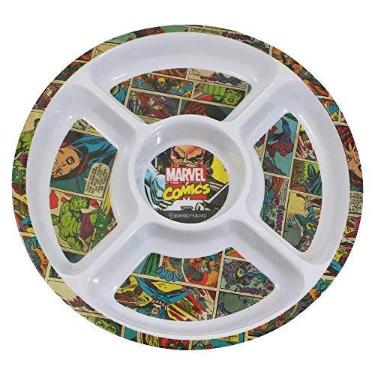 Imagem de Petisqueira redonda marvel hq