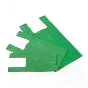 Imagem de Sacola Plástica Reciclada 45x60 5KG para Embalagens Reforçadas com Polietileno Recuperado Azul, Verde, Marrom Higipack