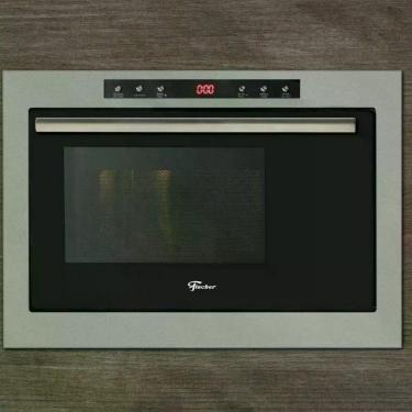 Imagem de Micro-Ondas de Embutir 25 Litros Fischer, Inox, 110V