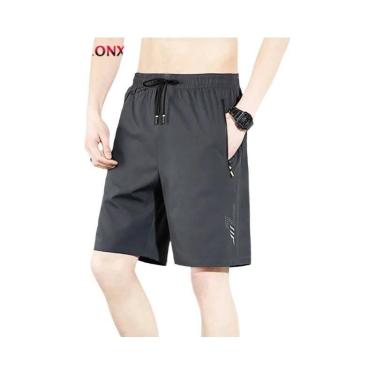Imagem de Shorts Esportivos Masculinos De Secagem Rápida Para Corrida, Verão, Ac
