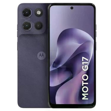 Imagem de Smartphone Motorola Moto G17 XT2623 4G 256GB NFC Roxo, 256GB, Roxo