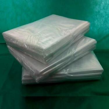 Imagem de Saco Plástico Transparente Pe 40x60 Esp.0.10 para Embalar Produtos Embalagem 5 kg Transparente Higipack