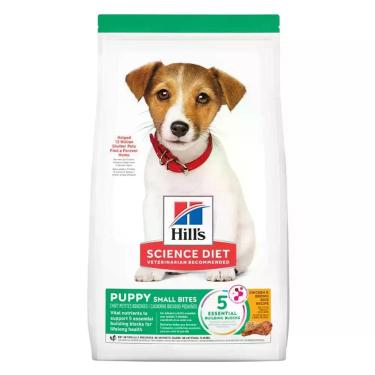 Imagem de Ração Hill's para Cães Filhotes Pedaços Pequenos Sabor Frango 5,67 kg 