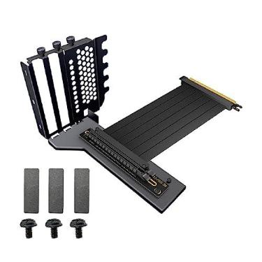 Imagem de Suporte vertical para placa gráfica GPU, suporte para placa de vídeo VGA com suporte para placa de vídeo PCIe 3.0, suporte GPU
