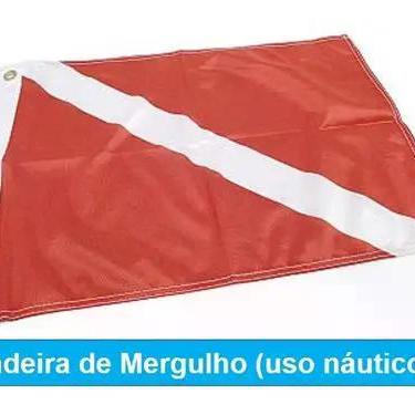 Imagem de Bandeira De Mergulho De Uso Náutico 33 X 47 Cm - MFX