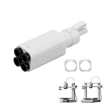 Imagem de Bamboo Lab A1/A1 Mini AMS Lite Hub de filamento componentes de cinco vias comutadores consumíveis impressão multicolorida para peças de impressora 3D Bambu Lab (a1/a1 mini)