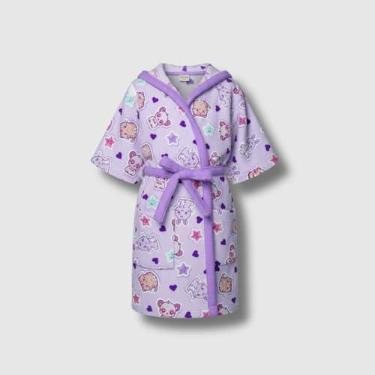 Imagem de Roupão Aveludado Infantil - Estampas Menino/Menina (Pet Love G)