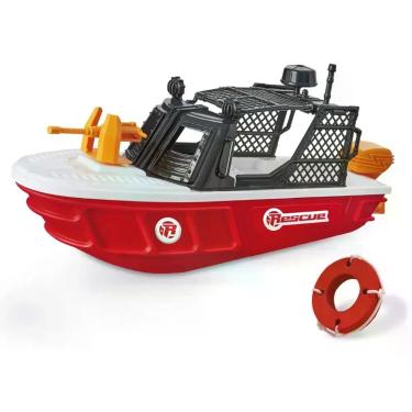 Imagem de Barco Recue Team com Acessórios para Brincar na Água 30cm - Usual Brin