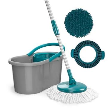 Imagem de Flash Limp - Mop Giratório Fit 3 em 1 - MOP9379 - PP Cinza