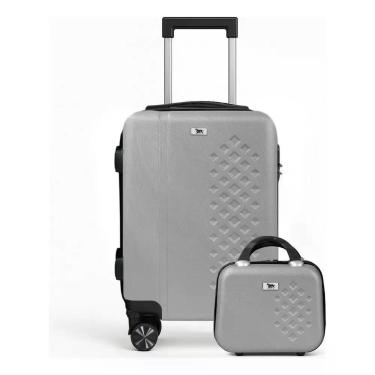 Imagem de Kit Mala de Viagem Bordo 18 e Frasqueira 12 Polegadas 10kg Padrão ANAC