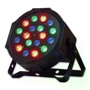 Imagem de Refletor Digital 18 Leds Para Festa Iluminação Evento