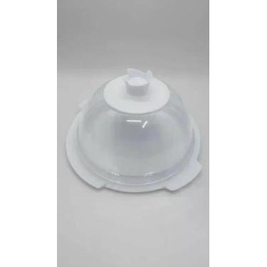 Imagem de Queijeira Porta Queijos Doces Manteiga 19cm Branco - Congratulations S