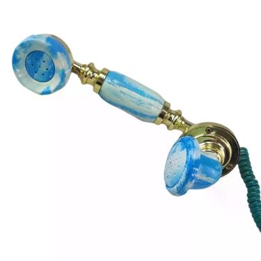Imagem de Gancho Monofone Telefone Fixo Linha Rj11 Ligaçao Decoraçao E